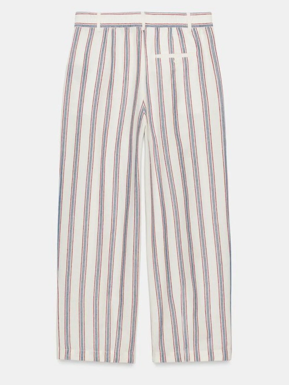 ZARA ZW COLLECTION STRIPED BALLOON PANTS